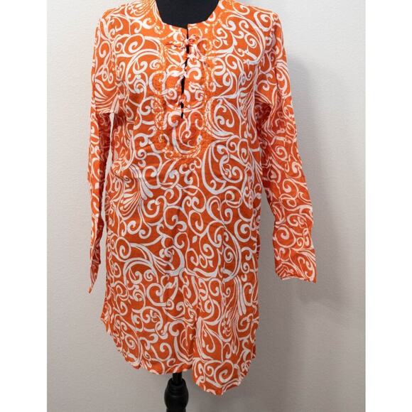 Hiho Designed in the Caribbean Ladies Dress/Cover Up Size Small - Picture 1 of 5